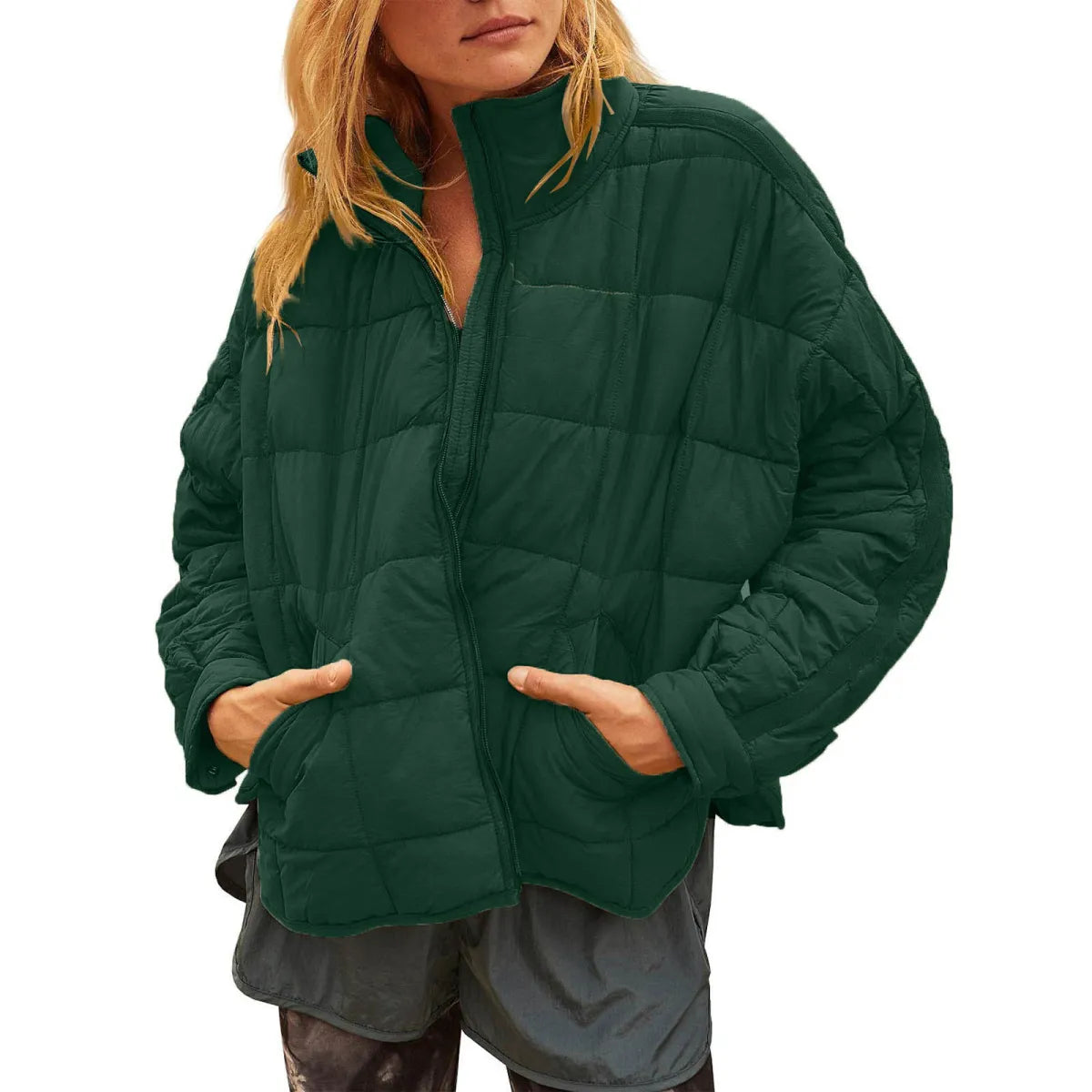 CozyStyle™ Women’s Casual Cotton Button Jacket with Pockets