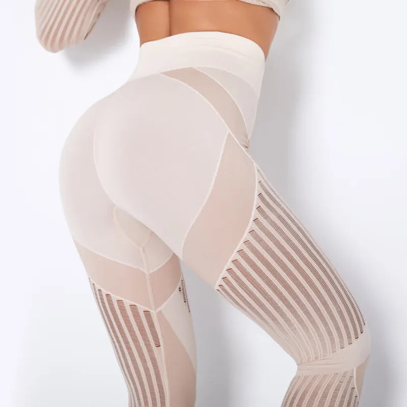 FlexFit™ Seamless Yoga Leggings – High-Waist Hip-Lifting Fitness Pants