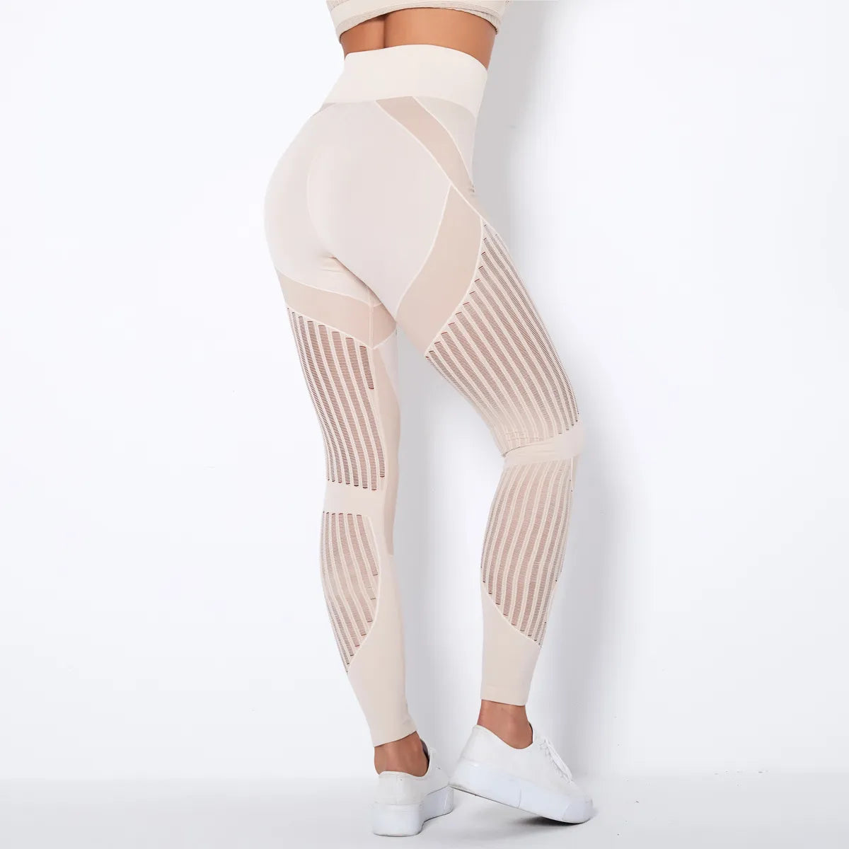 FlexFit™ Seamless Yoga Leggings – High-Waist Hip-Lifting Fitness Pants