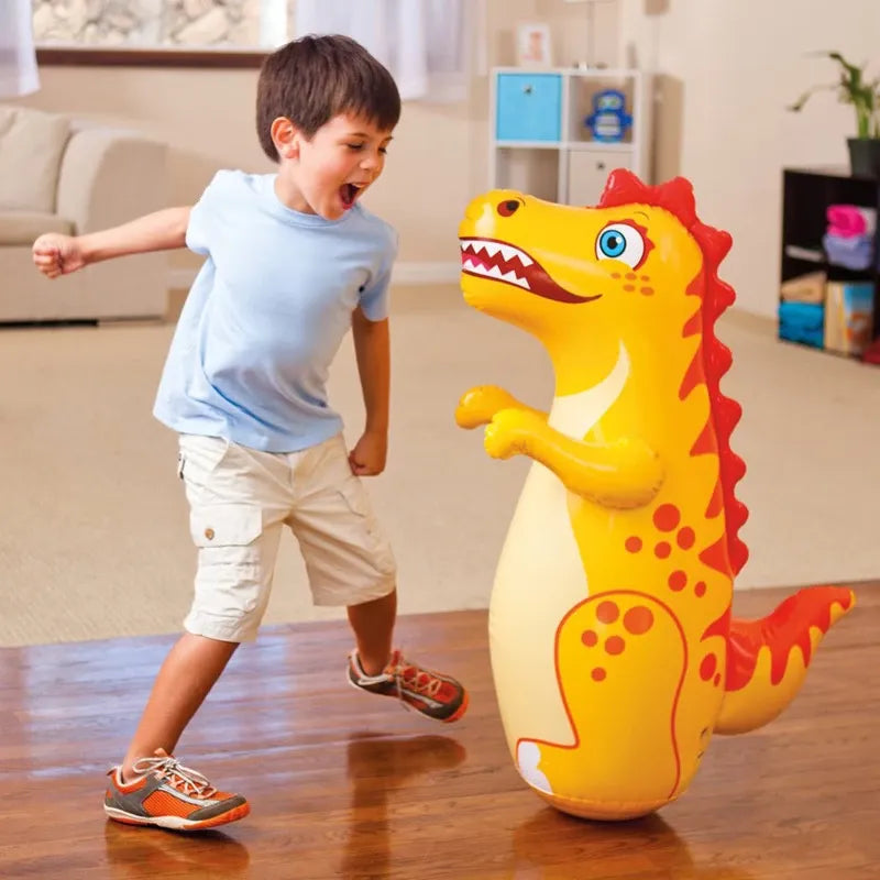 π¦3D Inflatable Dinosaur Punching Bag β Non-Stop Fun for Kids! π¦