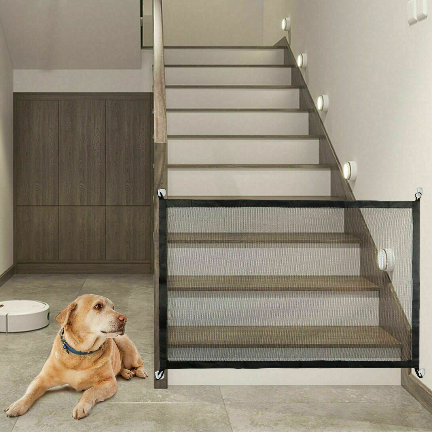 ๐ถPet & Baby Safety Gate โ Keep Your Little Ones Safe & Secure! ๐ผ