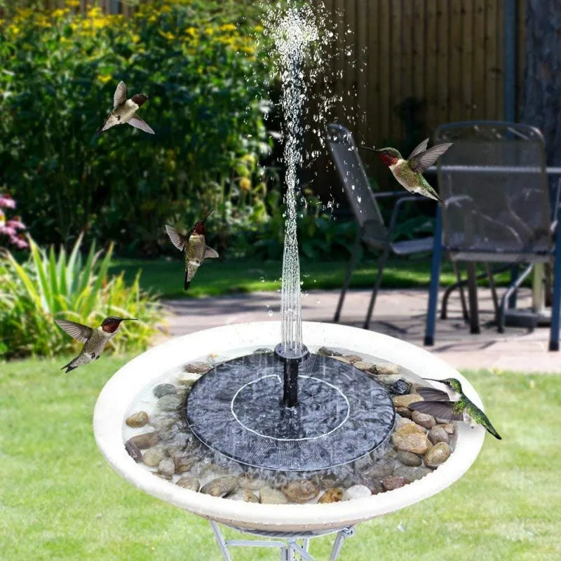 SolarFountain™ AquaBloom Floating Solar-Powered Water Fountain Pump