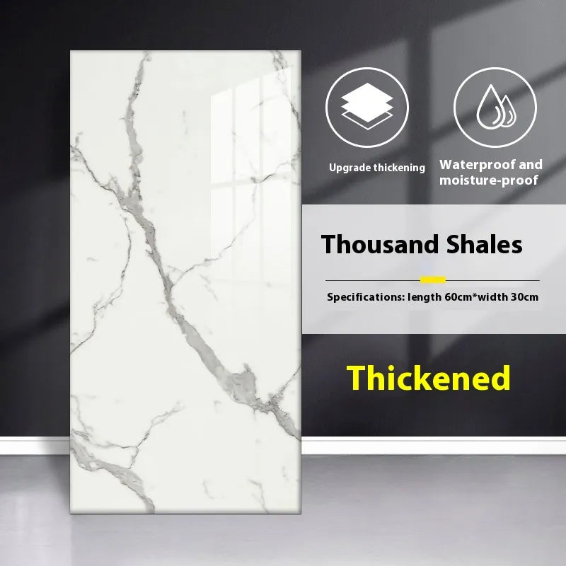 TileSticker™ MarbleGlow Self-Adhesive Waterproof Wall Tile Sticker