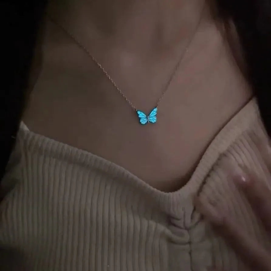 🦋✨ Luminous Butterfly Jewelry – A Glow Like No Other! ✨🦋