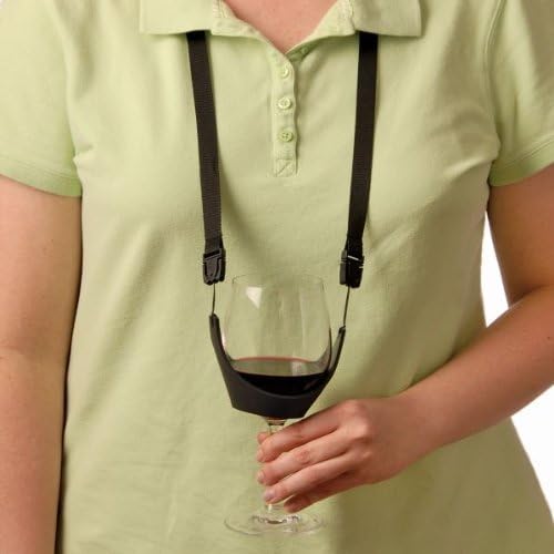 🍷Hands-Free Wine Glass Holder Lanyard