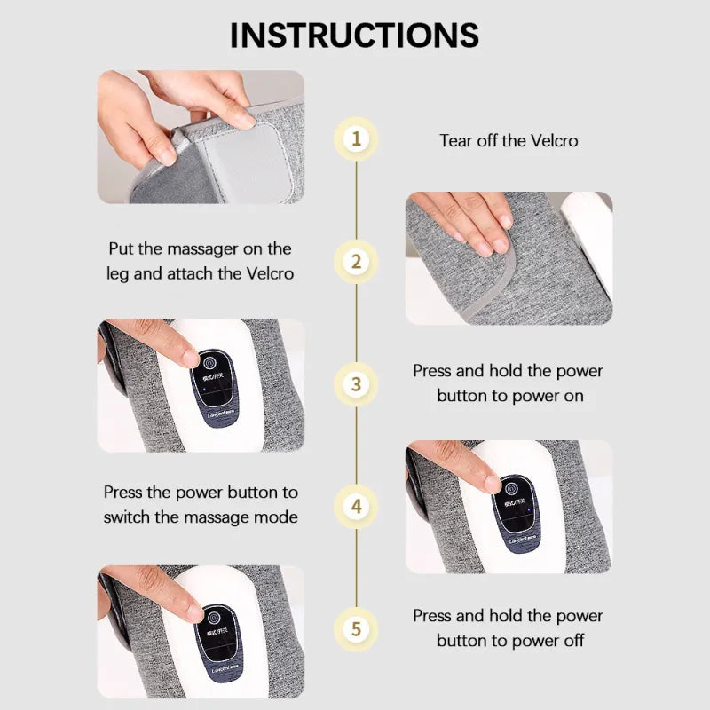 π₯ 3-Mode Air Pressure Calf Massager β Instant Relief, Ultimate Comfort! π₯