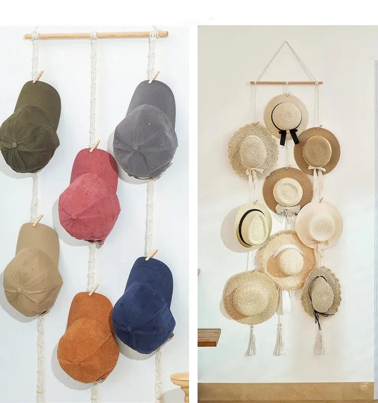 𧢠HatNest⢠Wall-Mounted Storage Rack