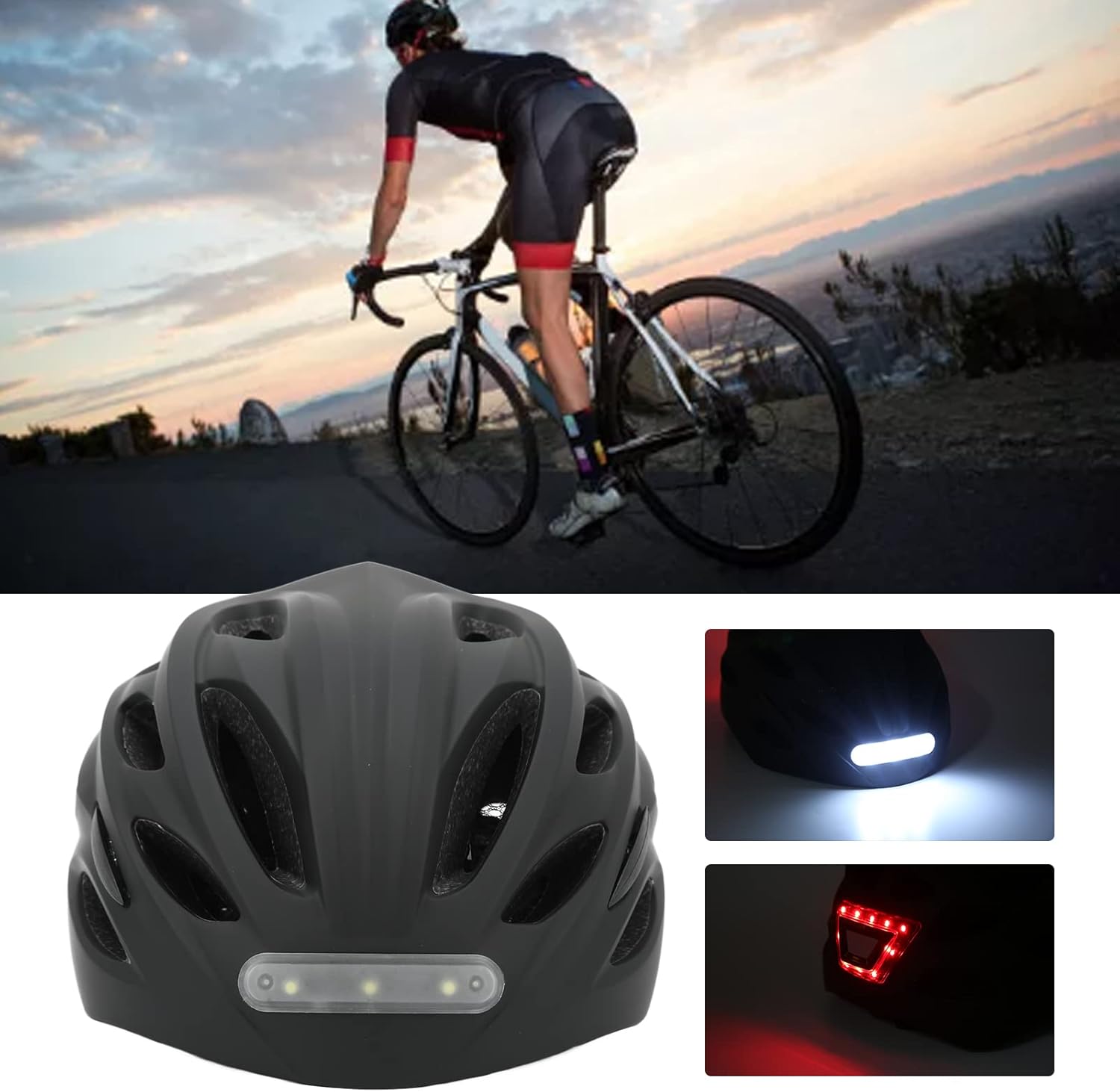 π΄ββοΈ LED Safety Cycling Helmet β Stay Protected & Visible! π¨
