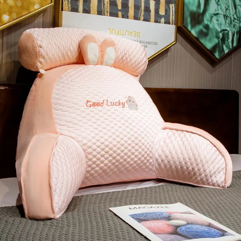 SnugNest™ Plush Backrest Support Pillow