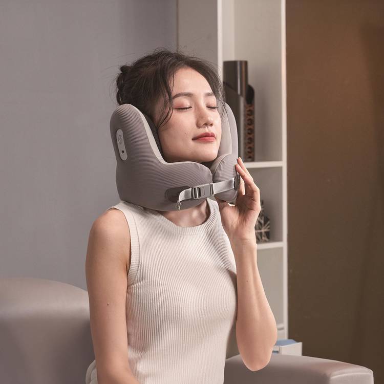 π§ Bluetooth Noise-Canceling Travel Pillow β Comfort & Sound in One! π§