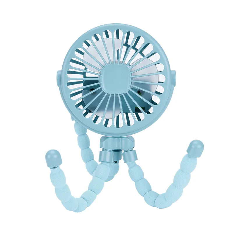 🌀 The CUTEST & Most Practical Mini Stroller Fan for Your Baby! 🍼