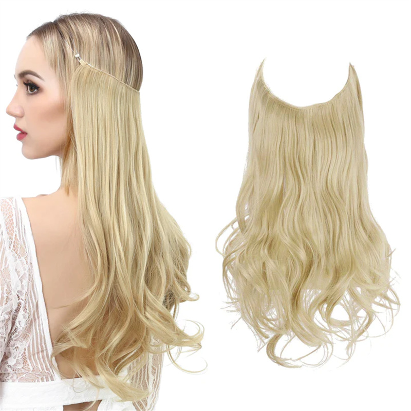 β¨ Glam Up Instantly with Our Long Curly Hair Wig Extensions! β¨