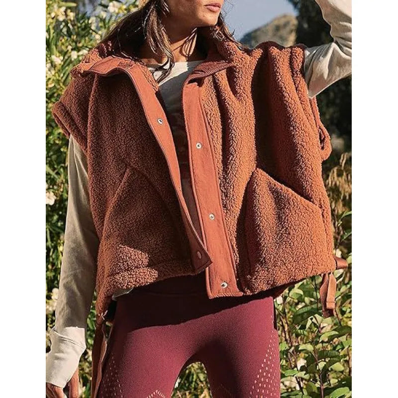 WarmVest™ Wool-Like Casual Sleeveless Vest Coat