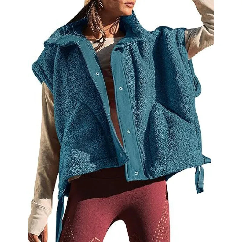 WarmVest™ Wool-Like Casual Sleeveless Vest Coat