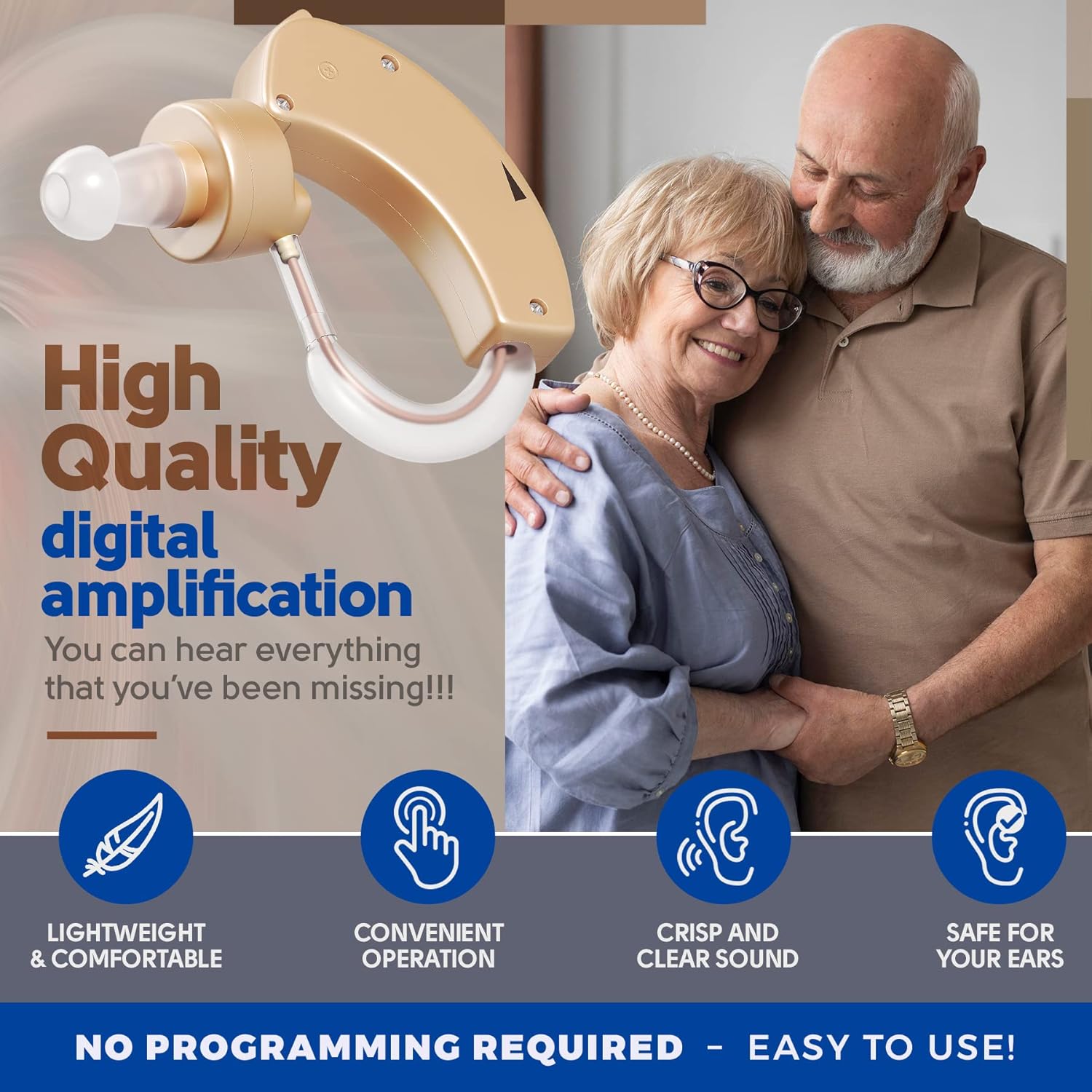 π Hearing Aid Sound Amplifier β Hear Clearly & Live Confidently! π§