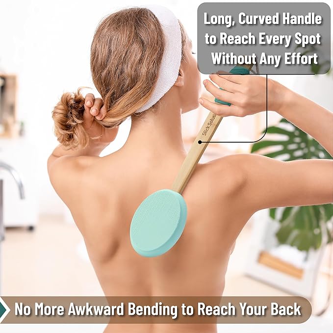 ๐Non-Slip Sponge Brush โ Effortless Lotion Application for Hard-to-Reach Areas! ๐