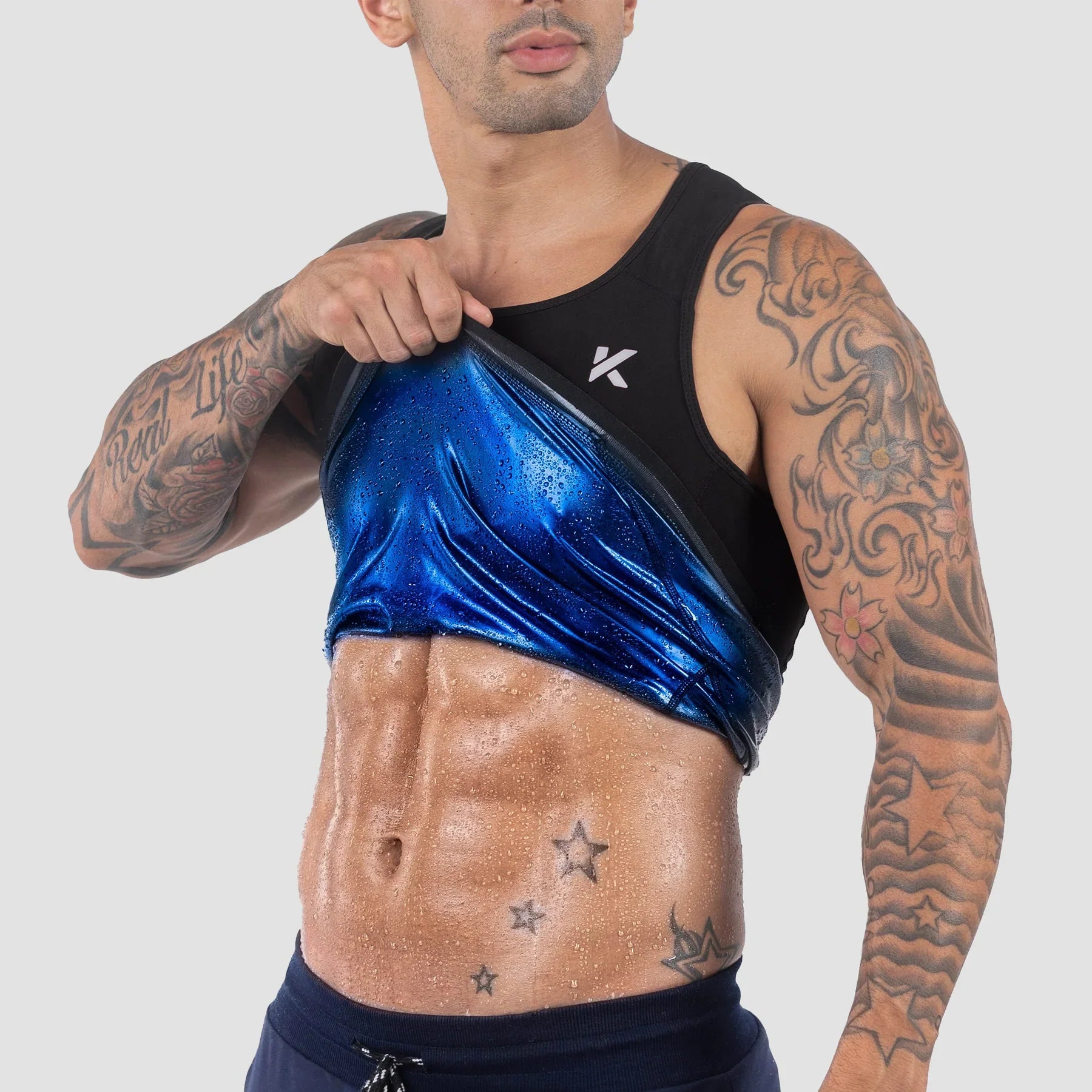 🔥 ShredFast™ – Sweat Vest Running Sports Yoga Suit