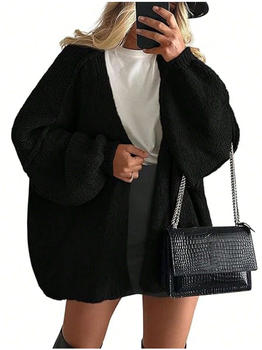 KnitEase™ Women’s Casual Knit Sweater Coat