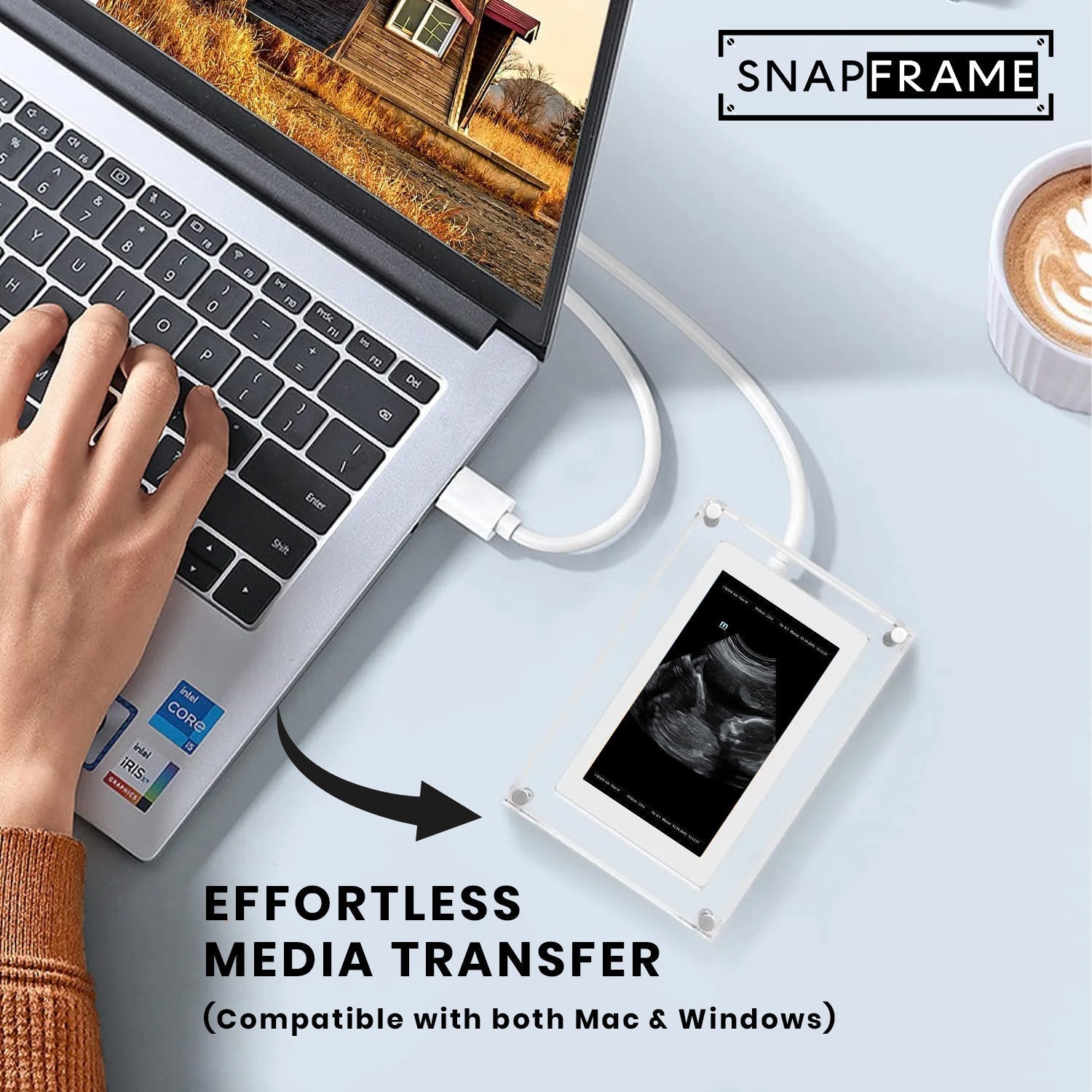 🎥SnapFrame™ Digital Picture Frame – Capture & Relive Precious Moments Instantly! 💖