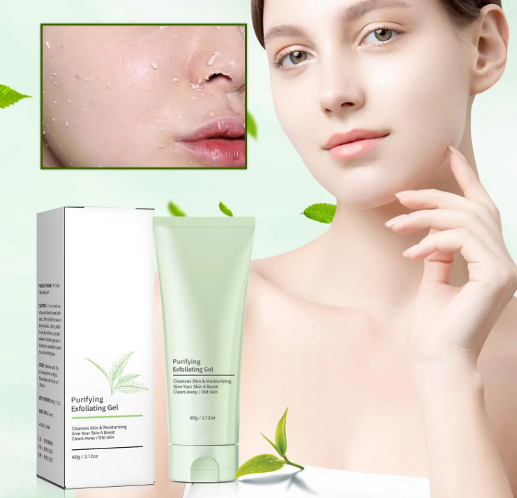 ✨ Reveal Radiant Skin with DeepClean™ Exfoliating Gel – Official Formula (2pcs)