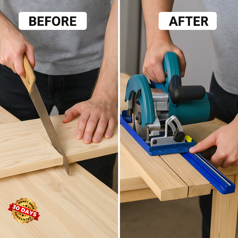 CuttingGuide™ Adjustable Circular Saw Milling Base Clamp