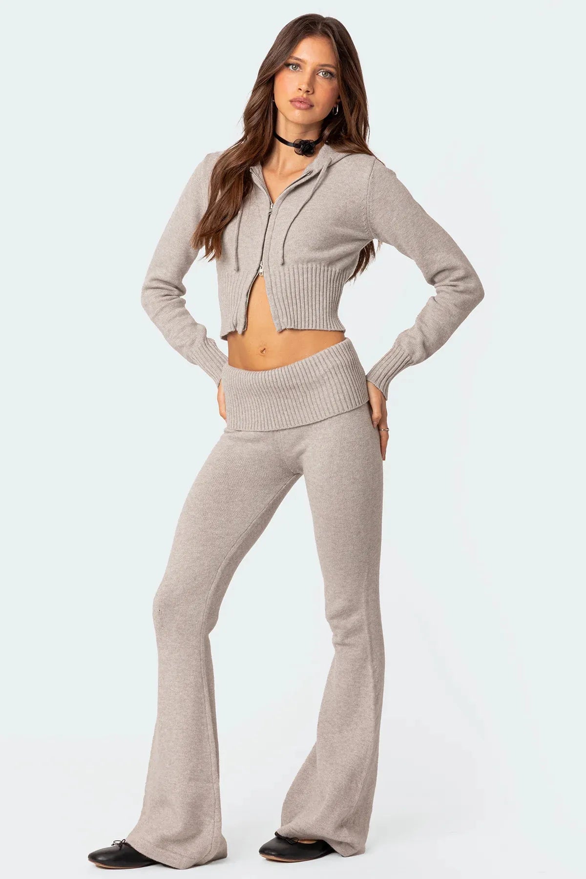 π₯ Fashion Knitted Hooded Suit β The Must-Have 2025 Trend! π₯