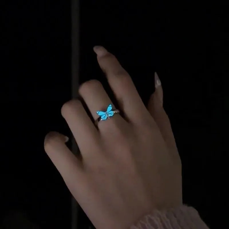 🦋✨ Luminous Butterfly Jewelry – A Glow Like No Other! ✨🦋