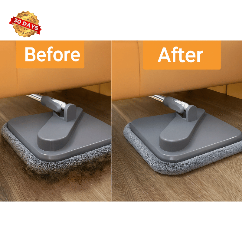 MopMaster™ M16 Self-Wash Spin Mop – Automatic 360° Rotating Cleaning System