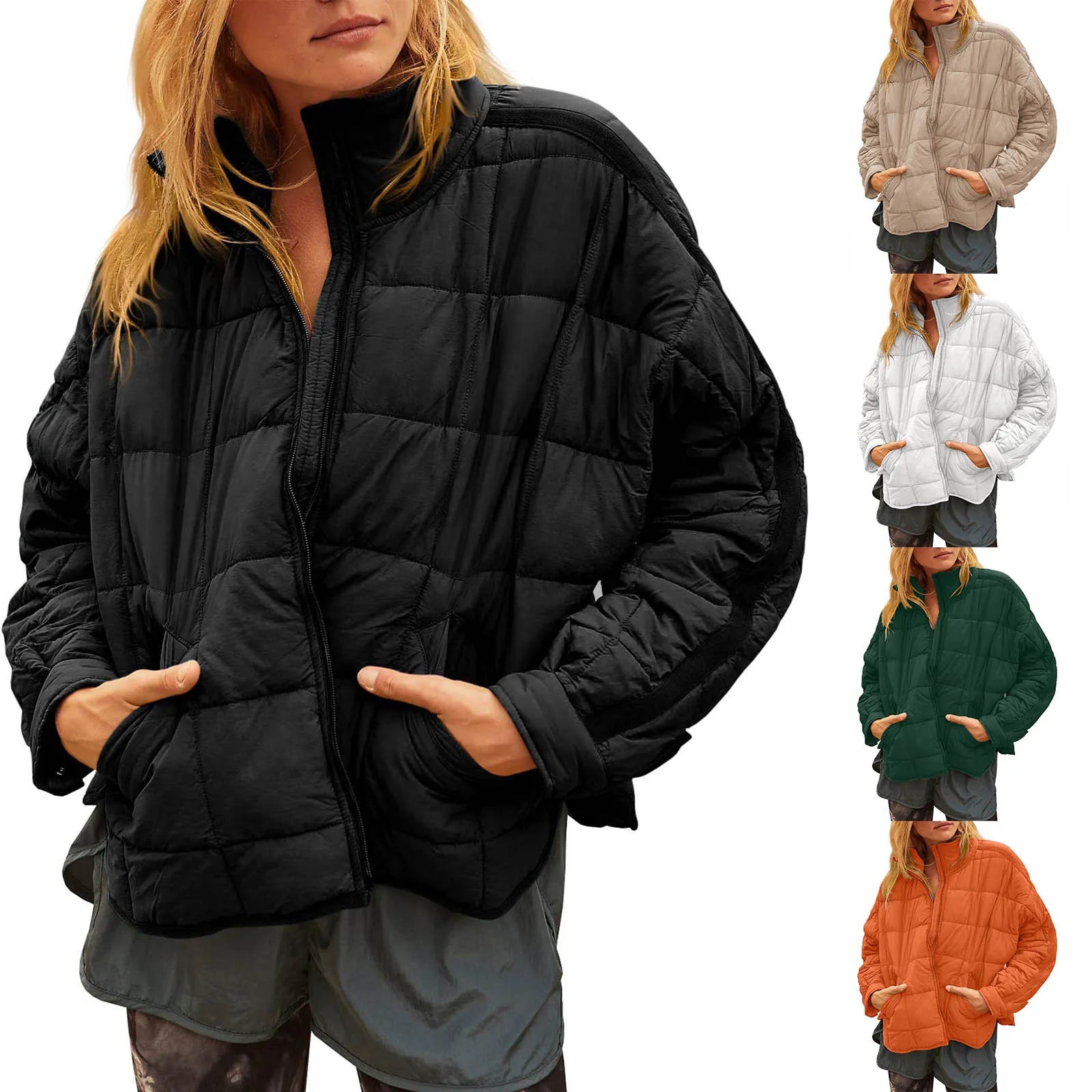 CozyStyle™ Women’s Casual Cotton Button Jacket with Pockets