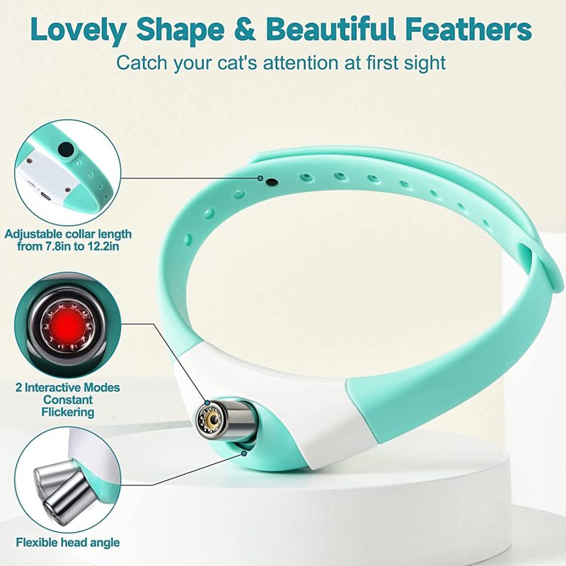 🐾 Hands-Free Laser Cat Collar – The Ultimate Fun for Your Feline! 🐾