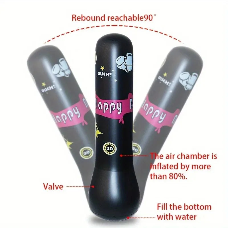🥊 Knock Out Boredom with the Official Inflatable Boxing Column™
