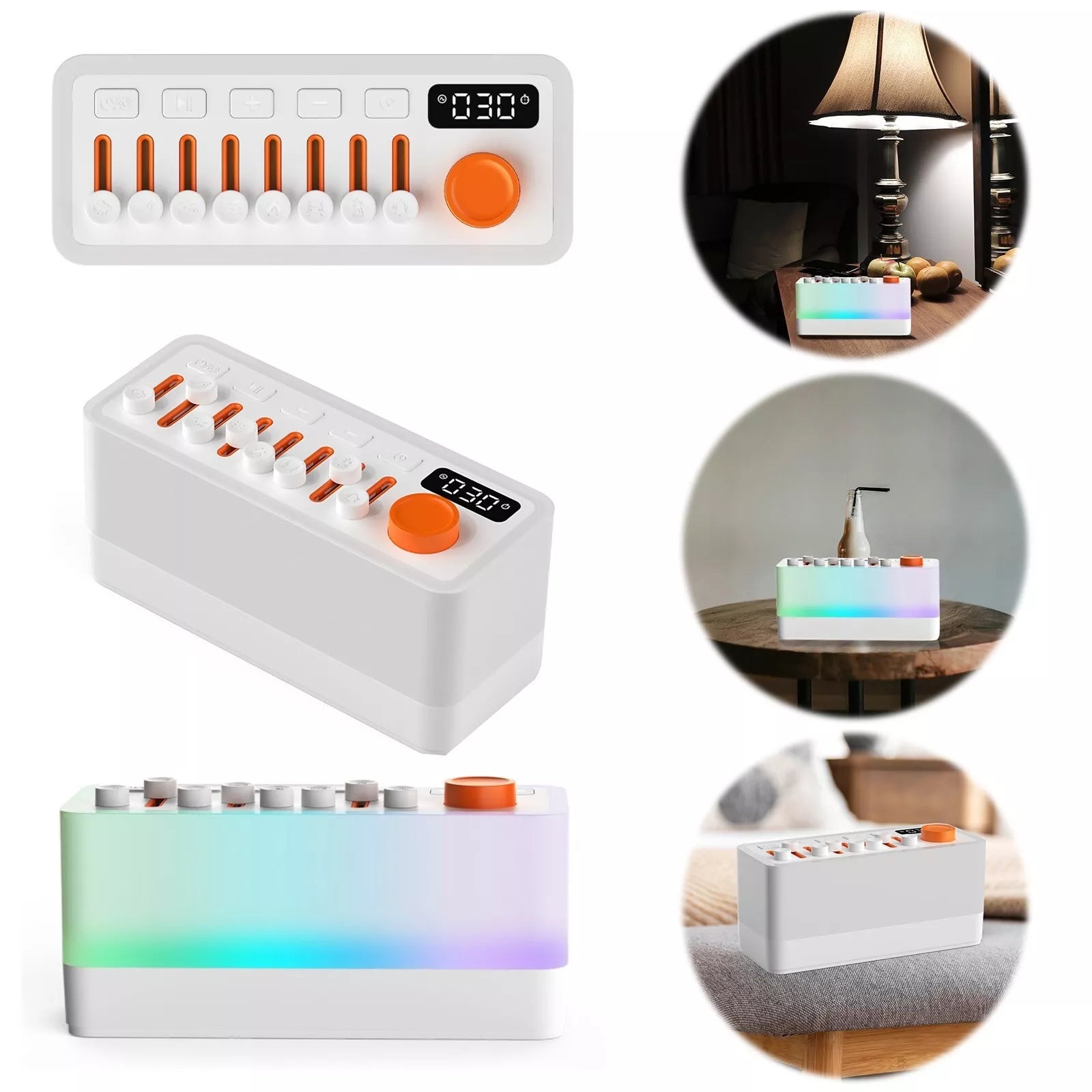 π₯ Transform Your Space with the Ultimate White Noise & Bluetooth Night Light! π₯