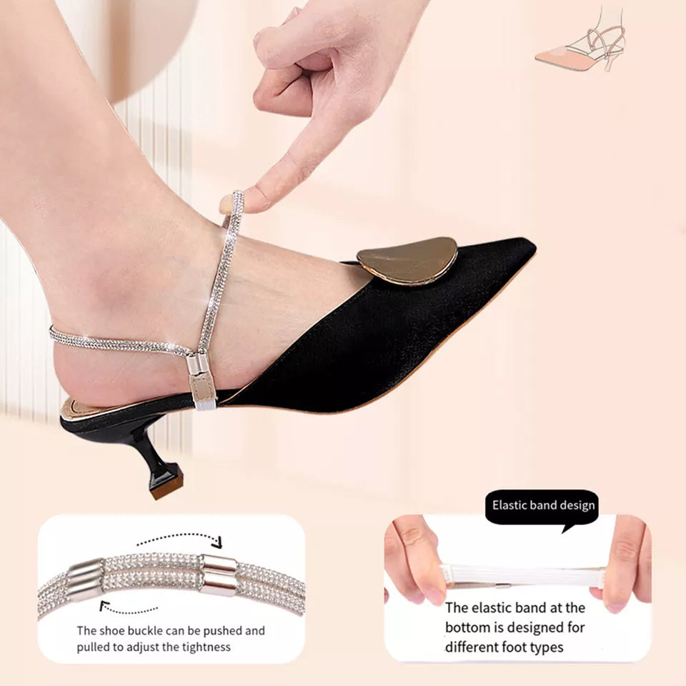 π Anti-Drop Heel Straps β Keep Your Heels Secure & Comfortable! π (2pairs)
