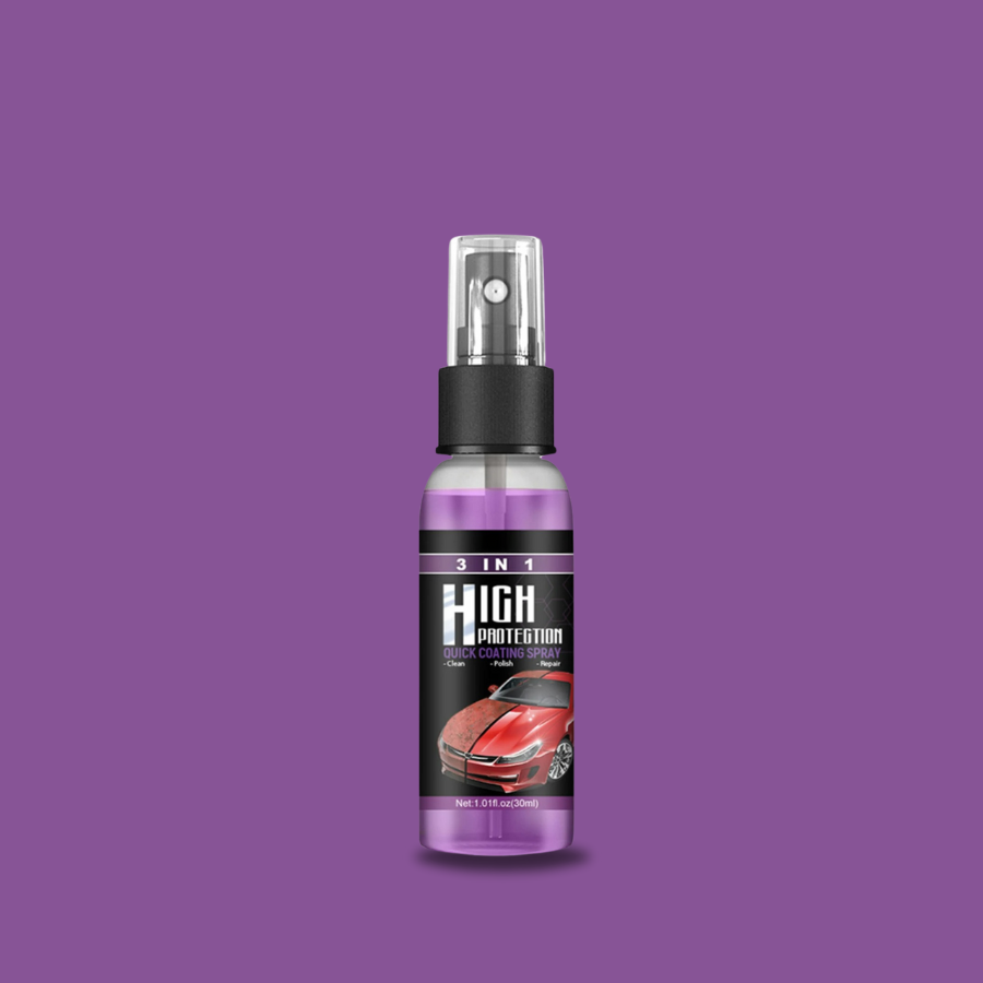 🚗✨ 3-in-1 High Protection Fast Car Paint Spray – Shine & Protect in Seconds! ✨🚗