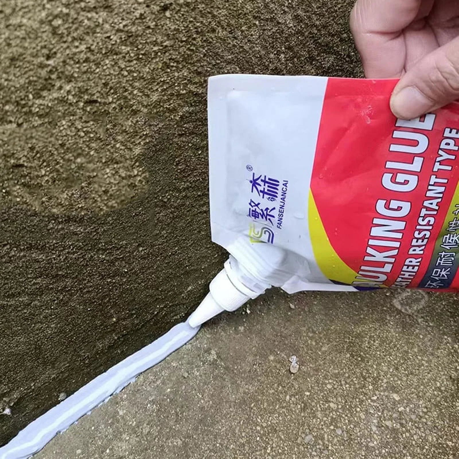 CrackSeal™ FlexGuard Cement Repair High Elastic Waterproof Crack Filler