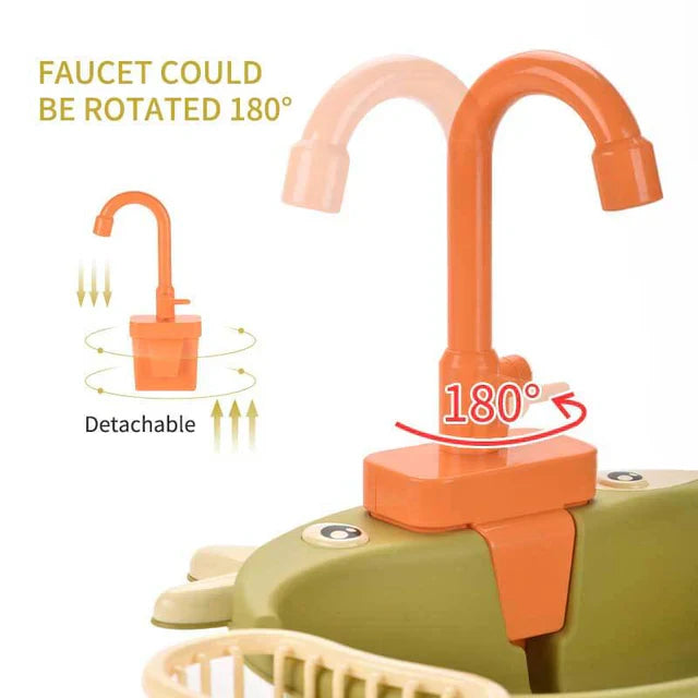🧼Electric Kids’ Dishwasher Toy – The Most Fun & Interactive Kitchen Playset! 🍽️