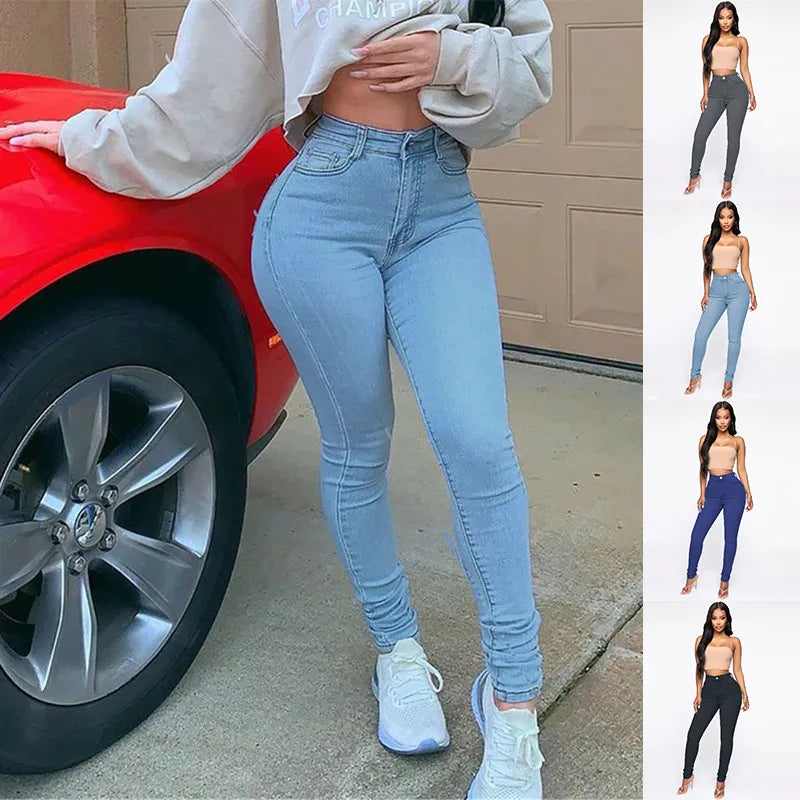 CurveFit™ Slimming High-Waist Jeans with Pockets