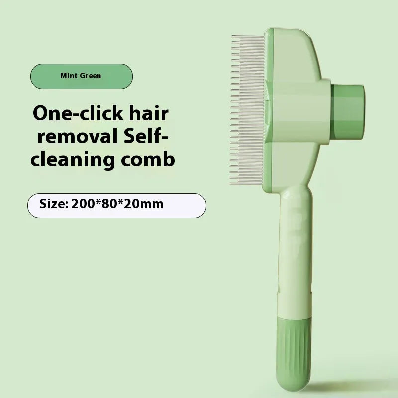 Professional Pet Comb For Dogs And Cats With Release Button