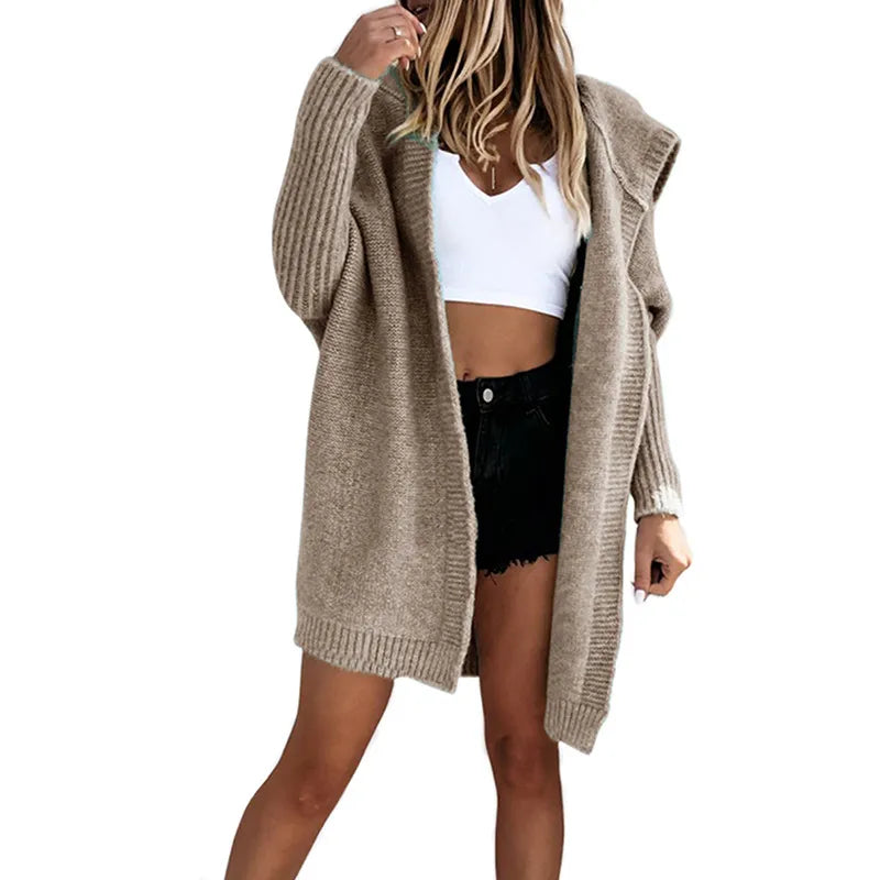 KnitWave™ Women’s Loose Knit Cardigan