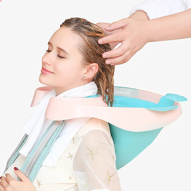 🔥 Foldable Shampoo Basin – Effortless Hair Washing Anywhere! 🔥