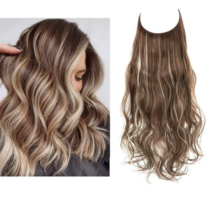 ✨ Glam Up Instantly with Our Long Curly Hair Wig Extensions! ✨