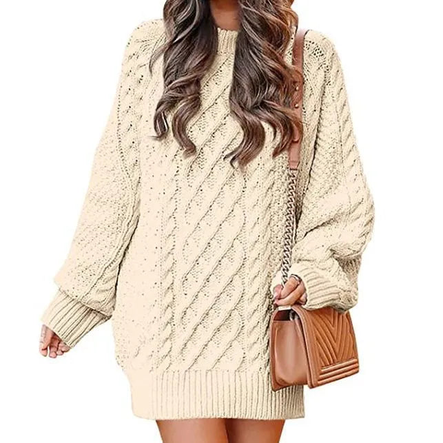 TwistKnit™ Women’s Long Sleeve Sweater Dress
