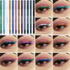 LuxeLine™ PrismGlow Eyeliner Set (12 Colors) Pearlescent Metallic Eye Definer