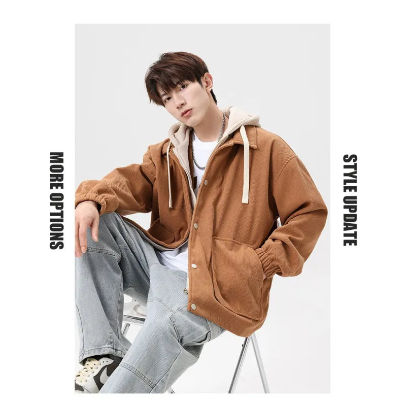 StreetBase™ Autumn Baseball Hoodie Jacket