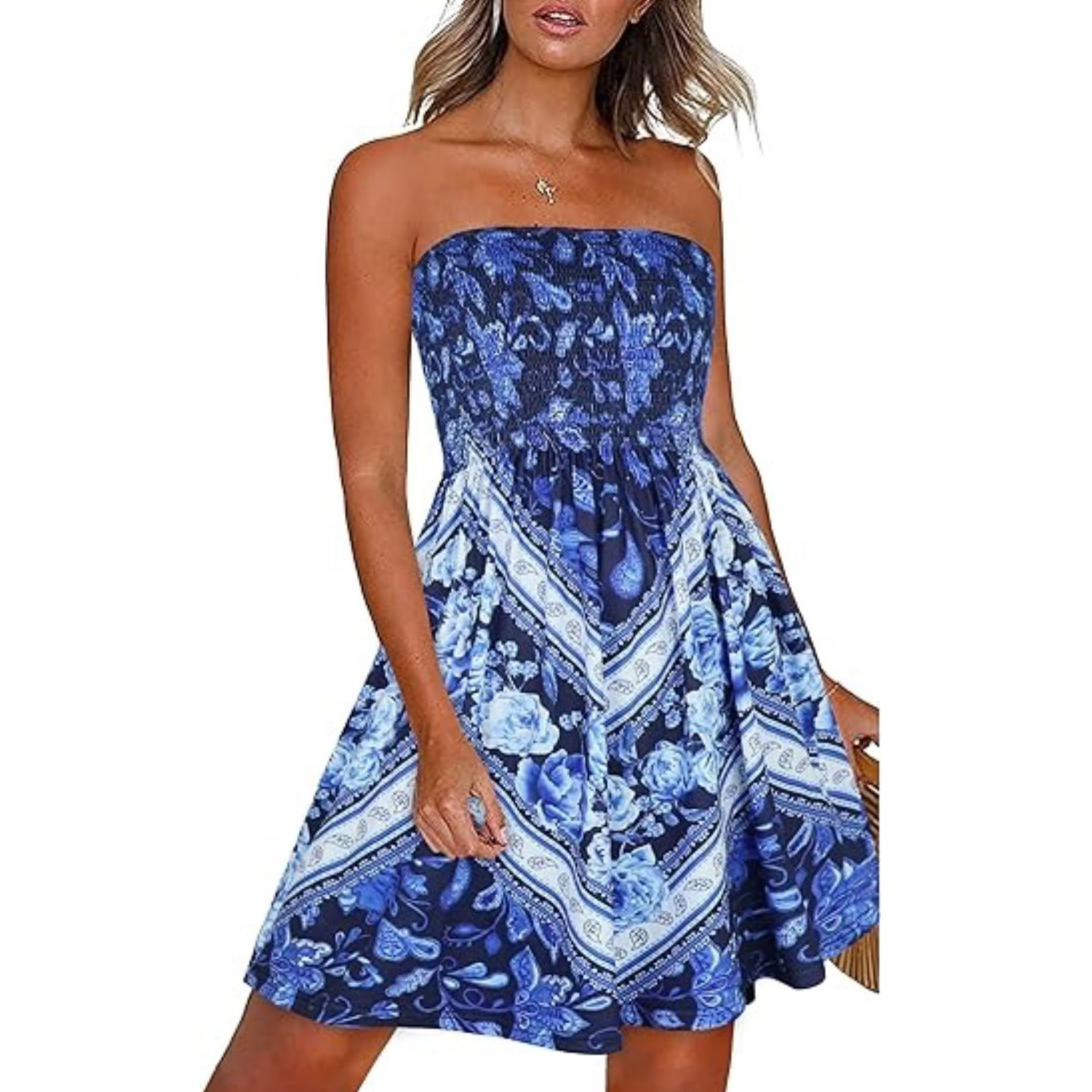 👗 SunMuse™ Backless Floral Summer Dress