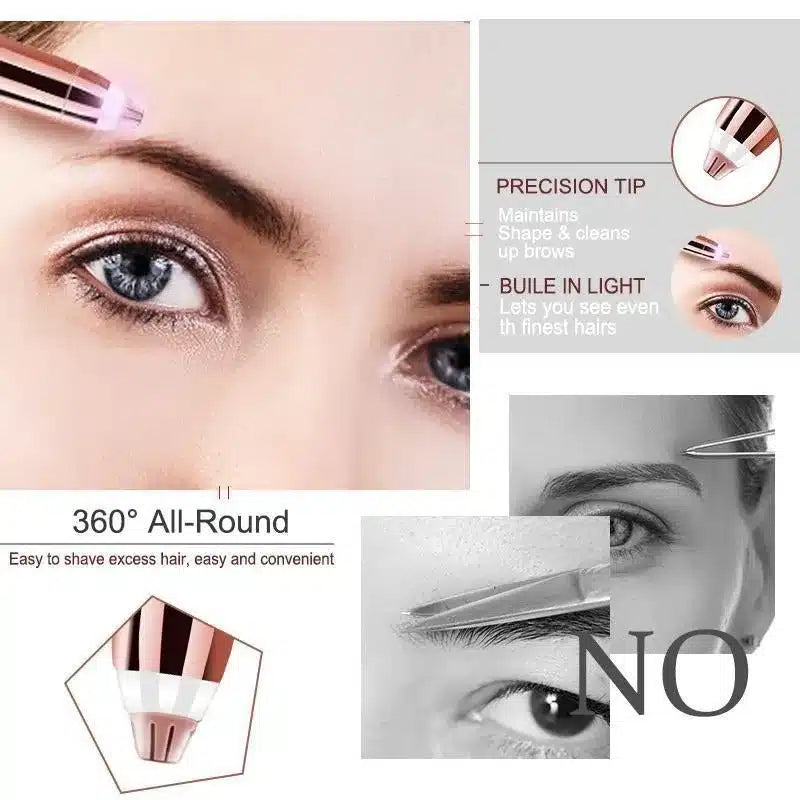 ✨ Flawless Eyebrow Trimmer – Perfectly Shaped Brows in Seconds! ✨
