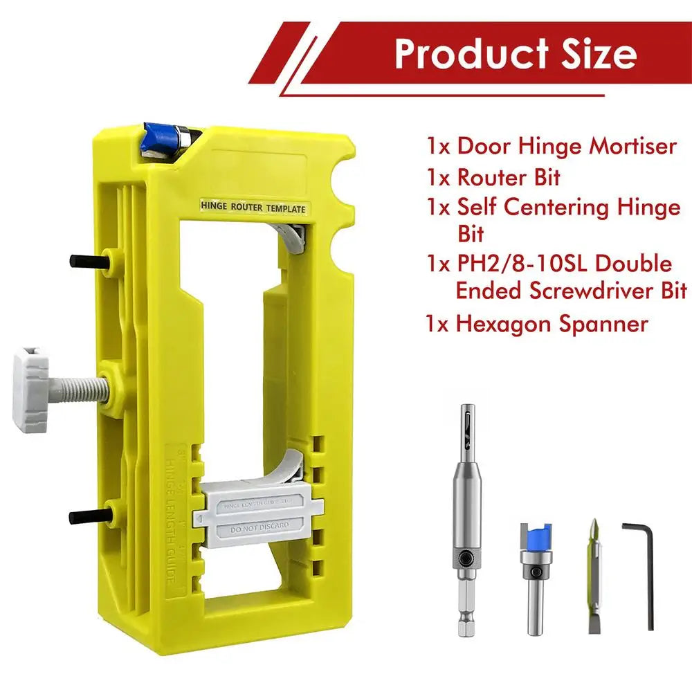 HingeMate™ Door Hinge Installation Router Jig Kit