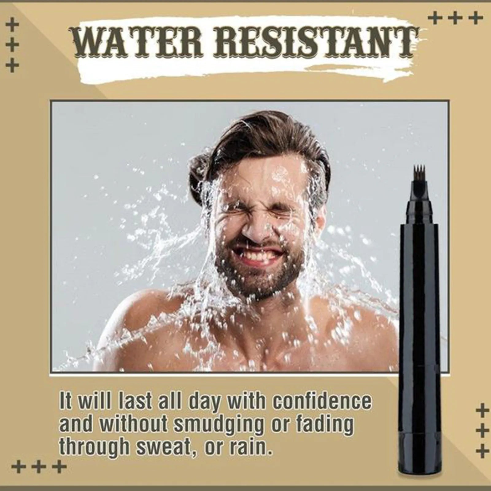 🔥 BEARD & HAIRLINE FILLER PEN – INSTANTLY FULLER, SHARPER LOOK! 🔥