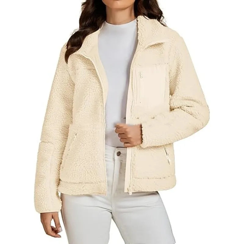 FleeceEase™ Autumn & Winter Lapel Button Loose Fleece Shirt
