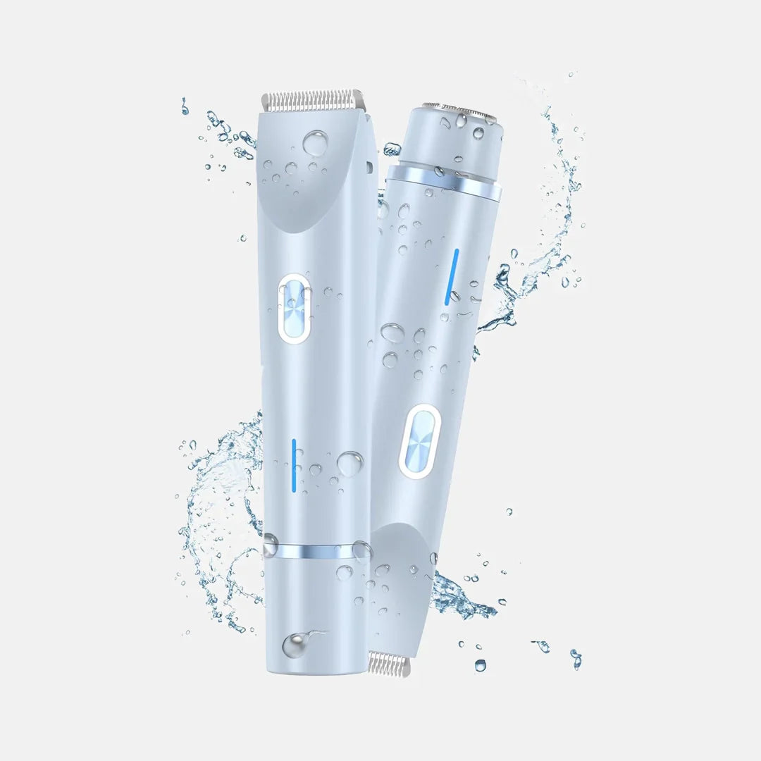 💖 SilkTrim™ Dual-Head Painless Electric Shaver